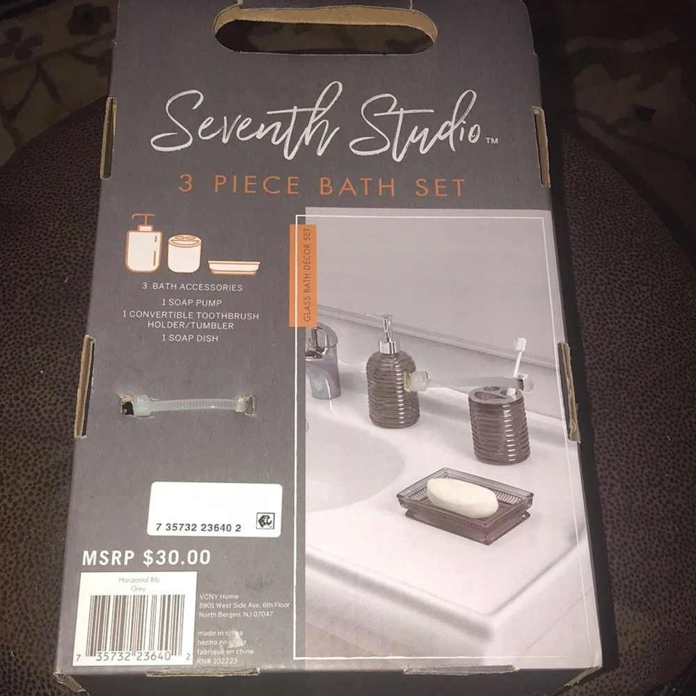 3 piece Bath decor set